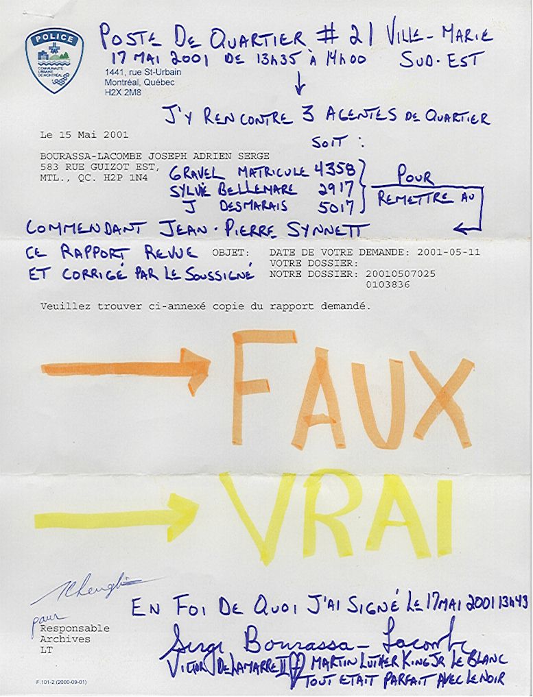 SPCUM RAPPORT 20010507-025 RE�U  DES ARCHIVES LE 2001-05-15 / SPCUM REPORT 20010507-025 RECEIPT OF THE FILES 2001-05-15 / SPCUM INFORME 20010507-025 RECIBIDO DE LOS ARCHIVOS EL 2001-05-15 / سبكم تقدير 20010507-025 إيصال من المبارد 2001-05-15